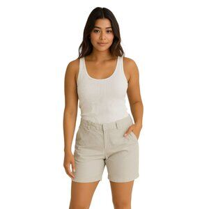 Tommy Hilfiger Bermuda Shorts Khaki Hollywood Woman's Woman's Size 12